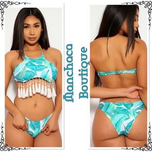 🎉🎉 HP High Neck Tassel Swimsuit. FOR SALE